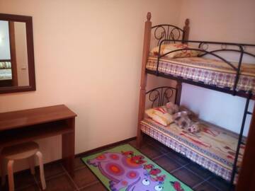 Фото номера Семейный номер с кухней и террасой Гостиница Guest House Leto г. Голубицкая 4